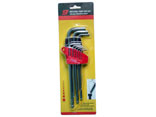 PT-12 9PC HEX KEY WRENCH ( BALL END,EXTRA LONG SIZE) 