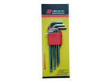 PT-27 9PC HEX KEY WRENCH ( BALL END, LONG SIZE) 